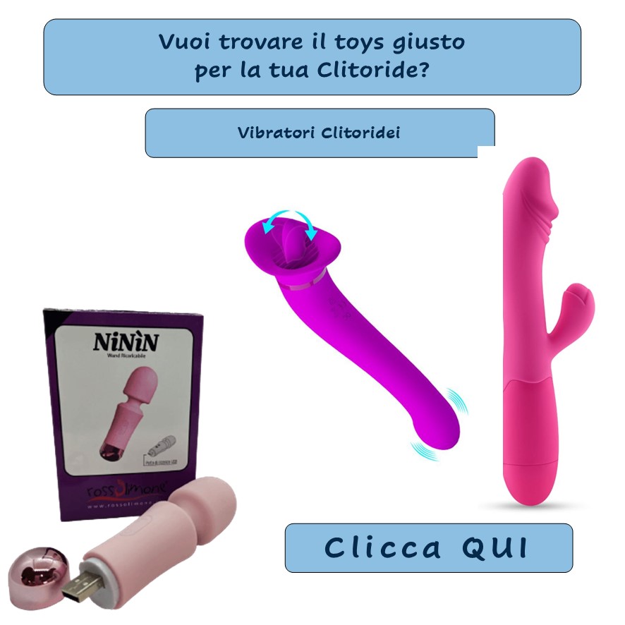 Zone erogene femminili - vibratori clitoride- shop di RossoLimone