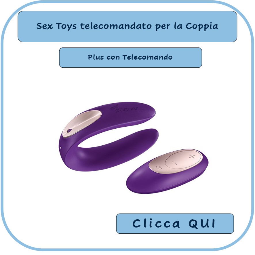 Sex toys per la coppia con telecomando - Plus