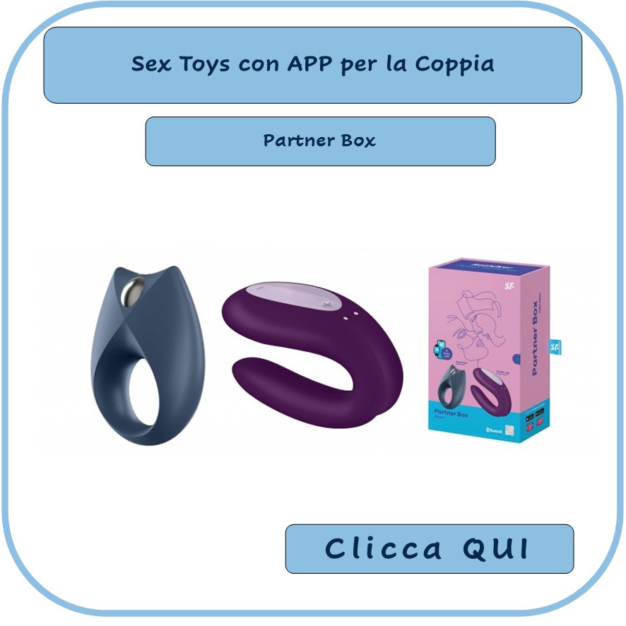 Sex toys per la coppia con APP - Partner Box - RossoLimone