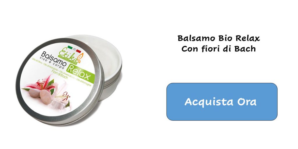 Balsamo Bio Relax, con fiori di Bach, stop a dolori mestruali