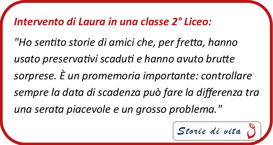 Come mettere il preservativo- La testimonianza di Laura (seconda Liceo)